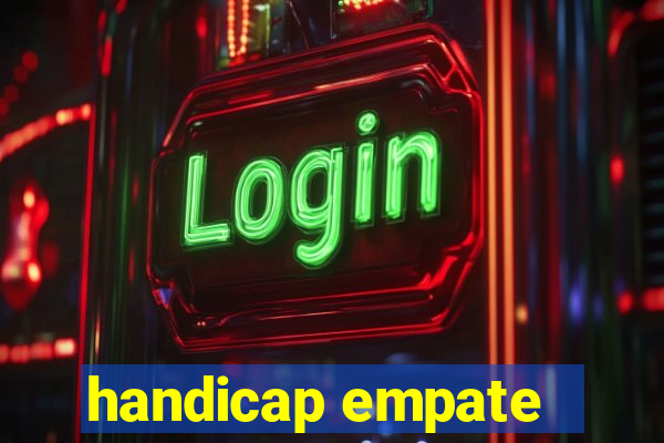 handicap empate -1